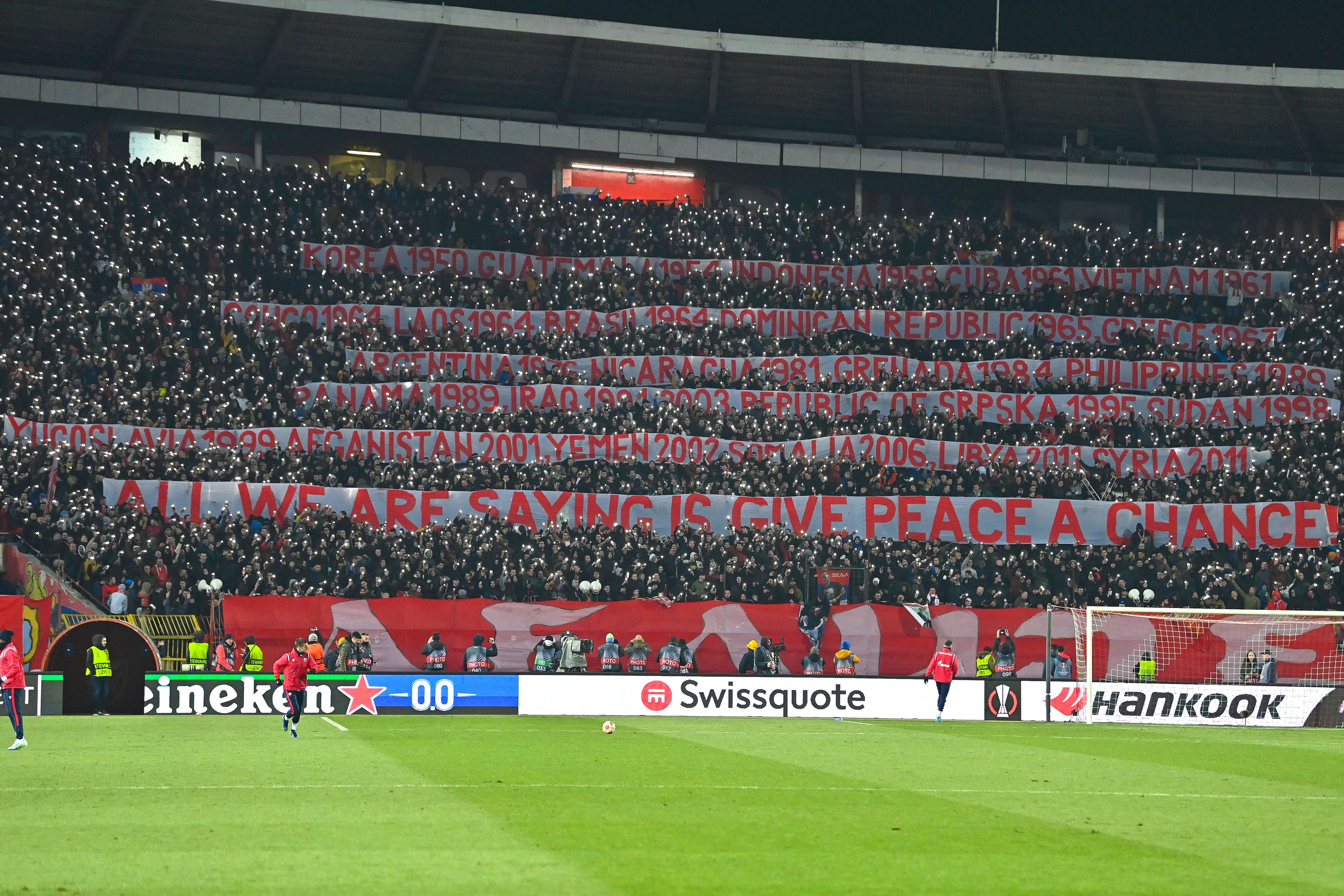 Red Star Belgrade Fans