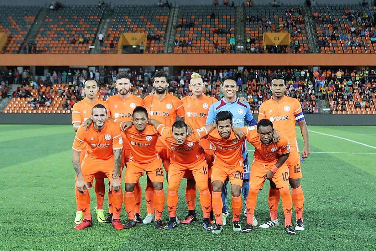 Felda United first eleven against PKNS 21/1/2017