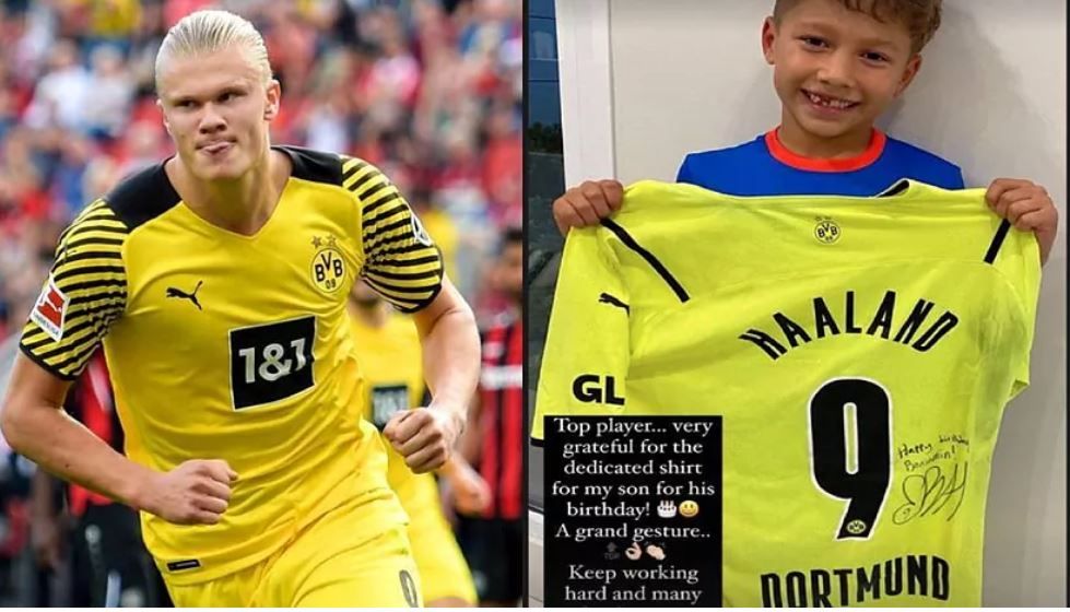 Erling Haaland, Benja Suárez