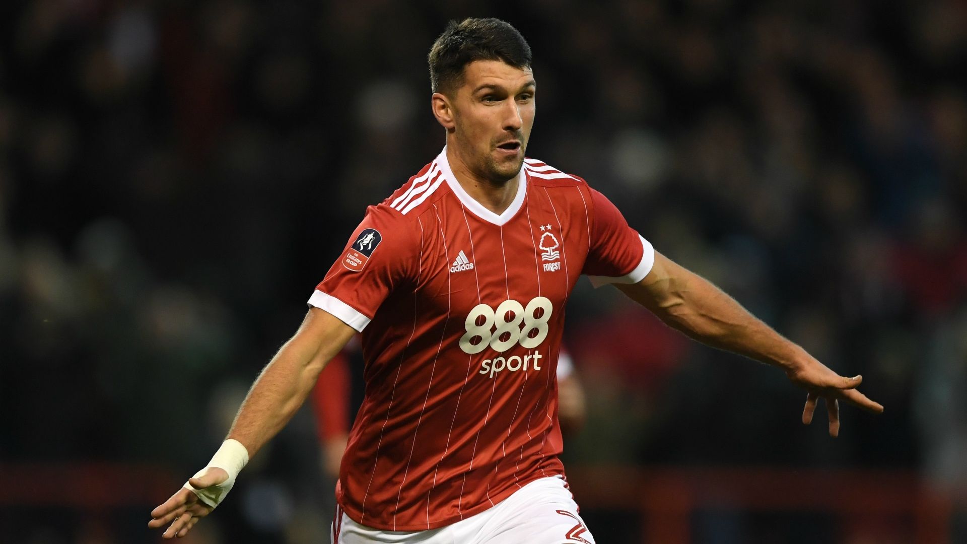 Eric Lichaj Nottingham Forest Arsenal
