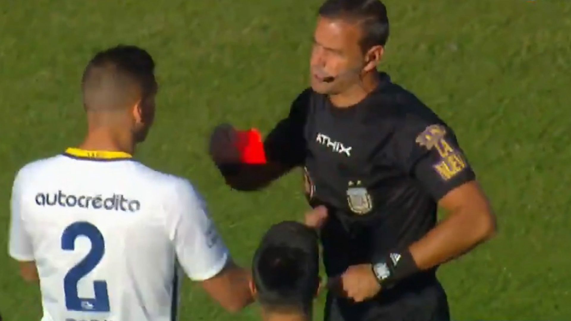 Fernando Tobio Expulsion Rosario Central Godoy Cruz Copa Argentina 23102017