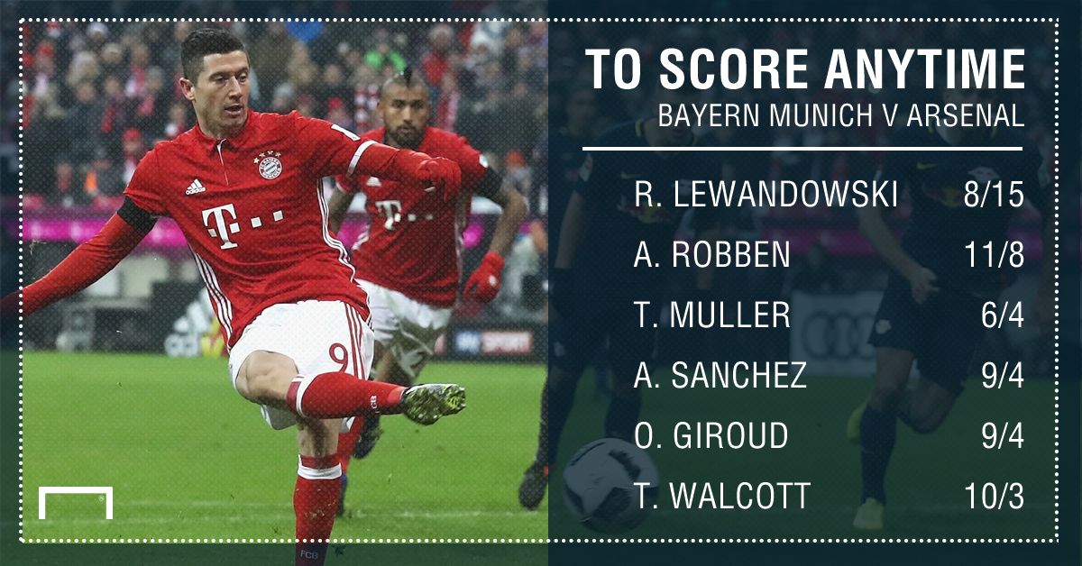 GFX STATS BAYERN MUNICH V ARSENAL