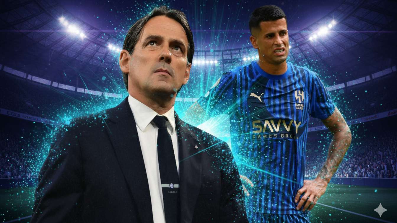 Joao Cancelo Simone Inzaghi Hilal GOAL ONLY