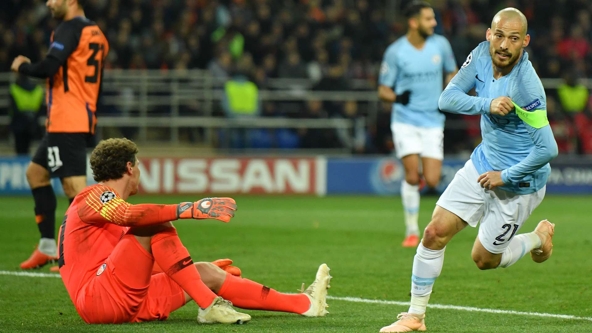 David Silva Manchester City 23102018