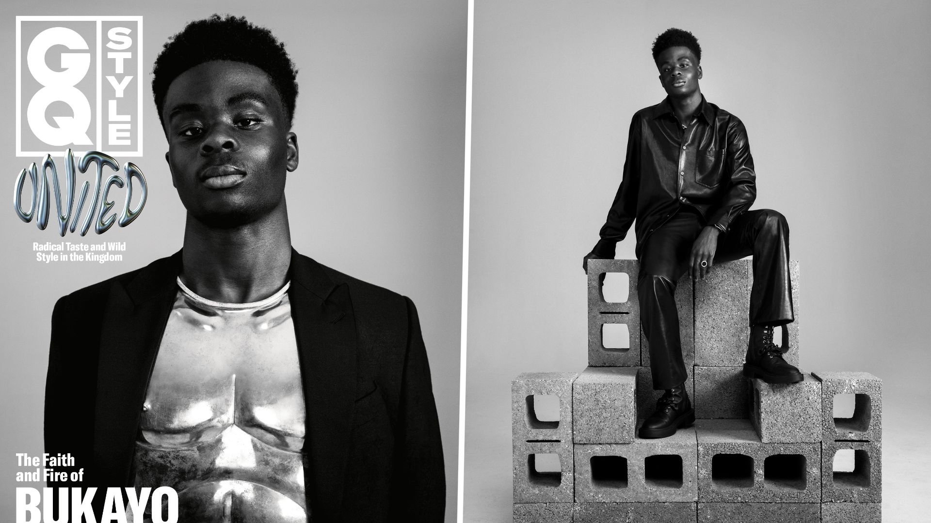 Bukayo Saka GQ