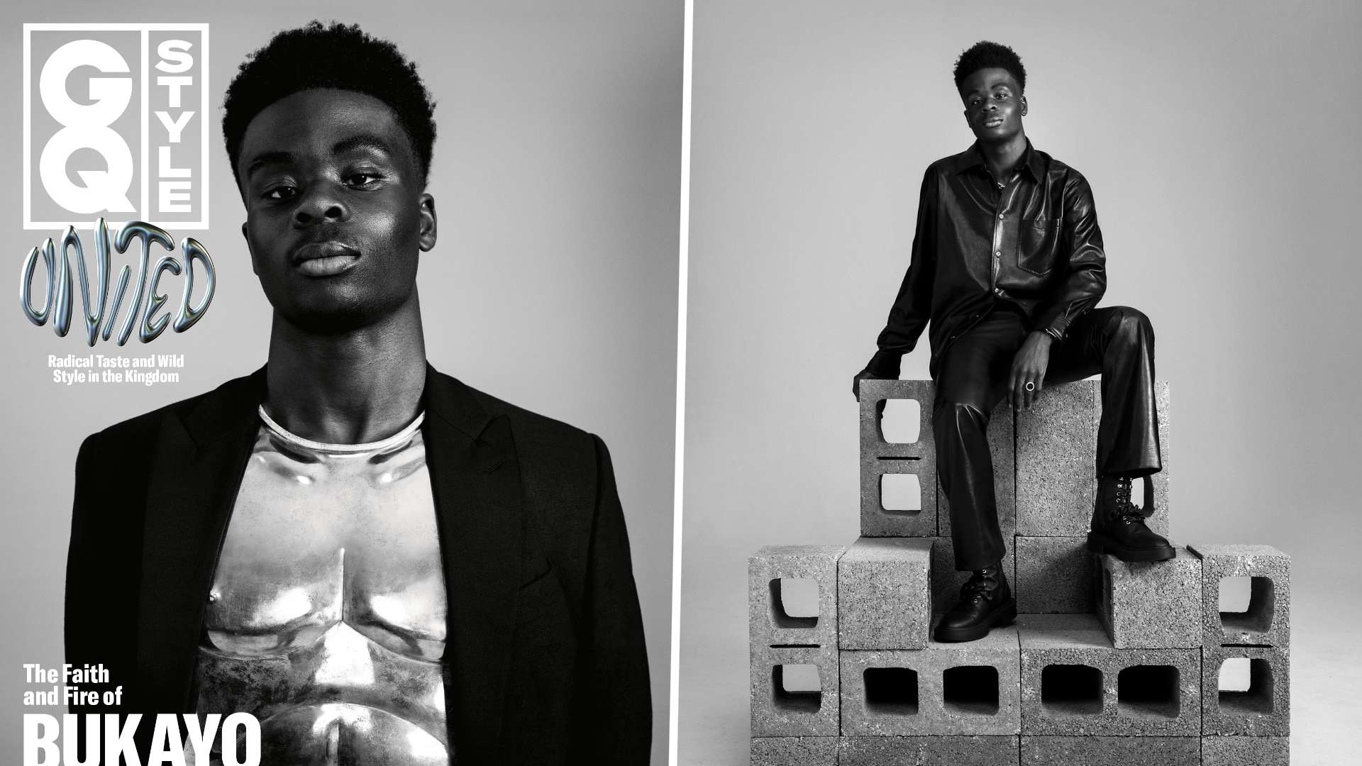 Bukayo Saka GQ