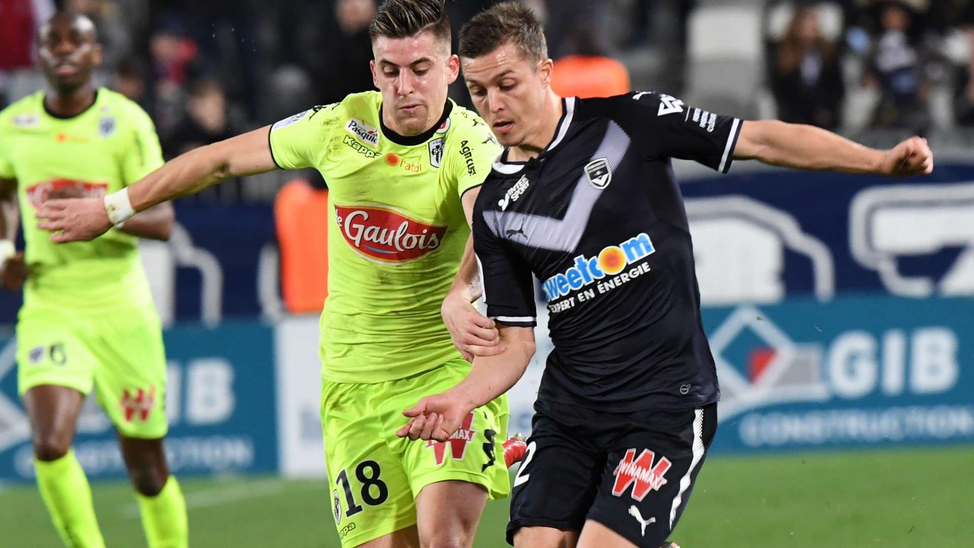 Baptiste Santamaria Nicolas De Preville Bordeaux Angers Ligue 1 10032018