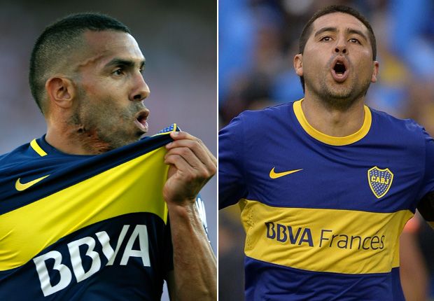Tevez Riquelme Boca