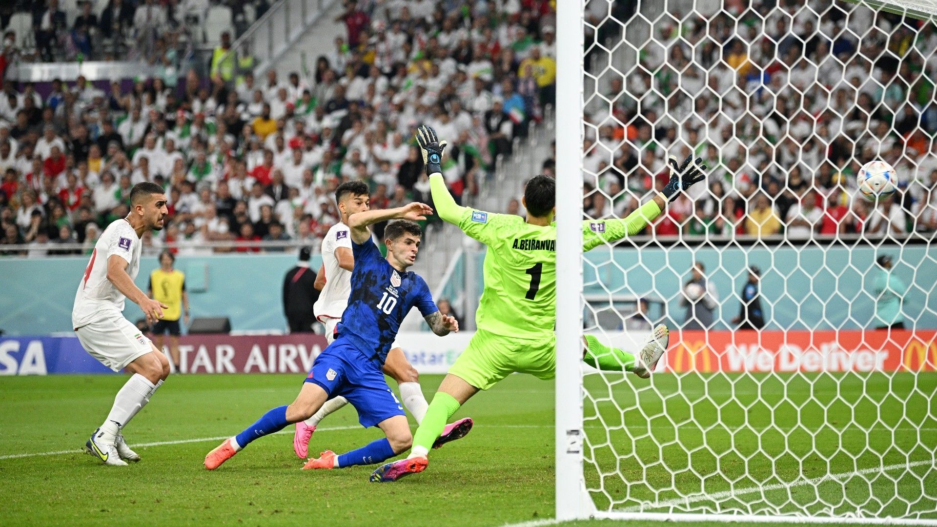 Christian Pulisic Estados Unidos Irán Qatar 2022