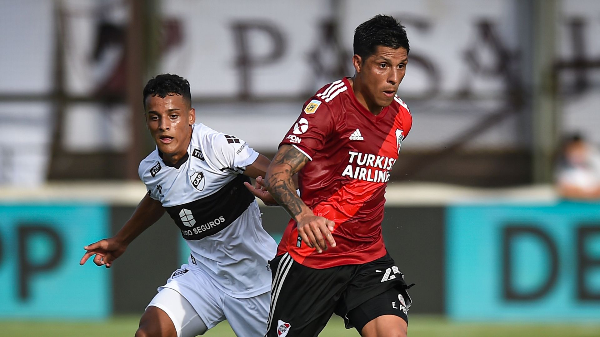 Enzo Perez River Plate Platense Copa Liga Profesional Futbol 280221