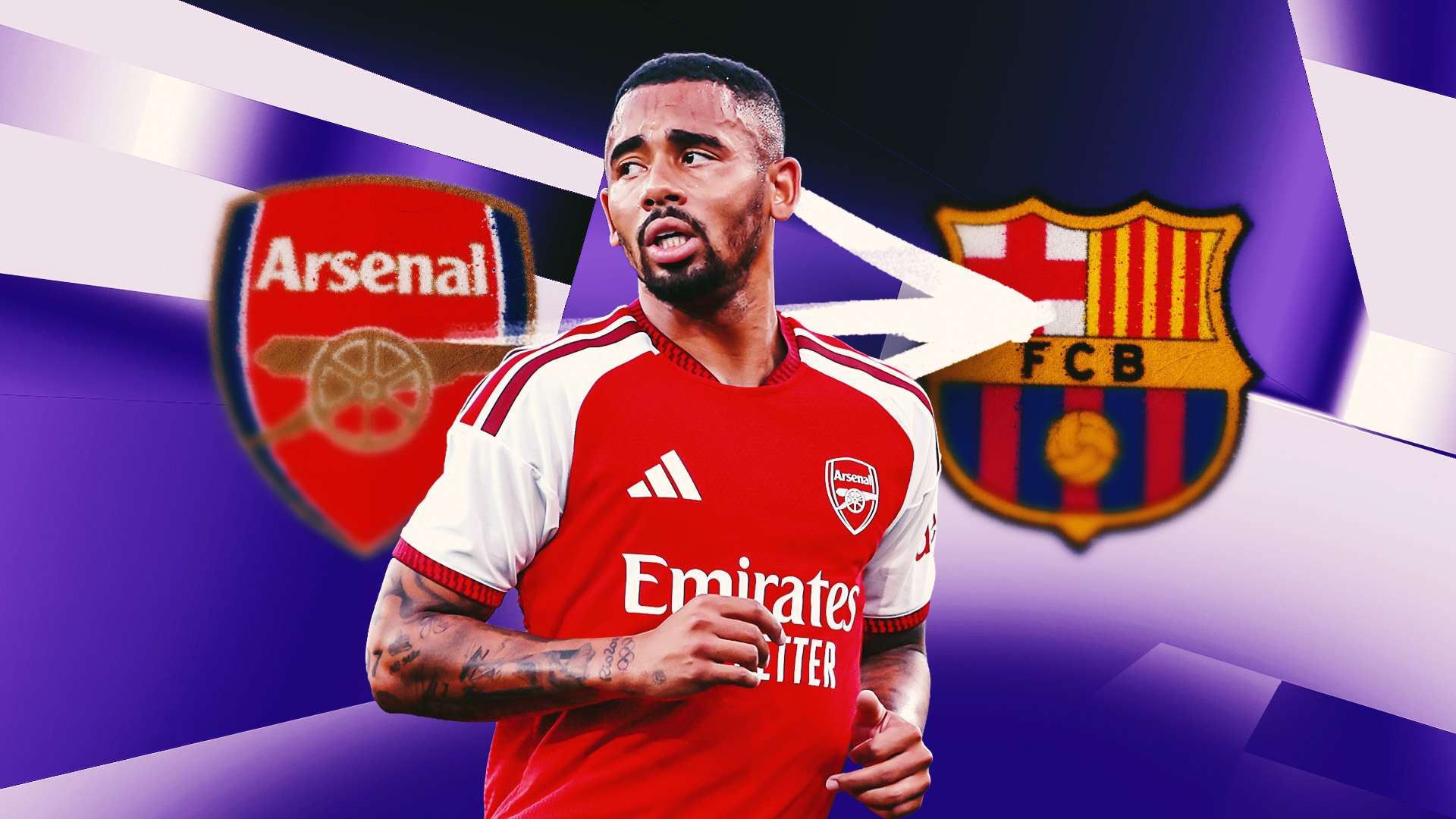 Gabriel Jesus Barcelona GFX