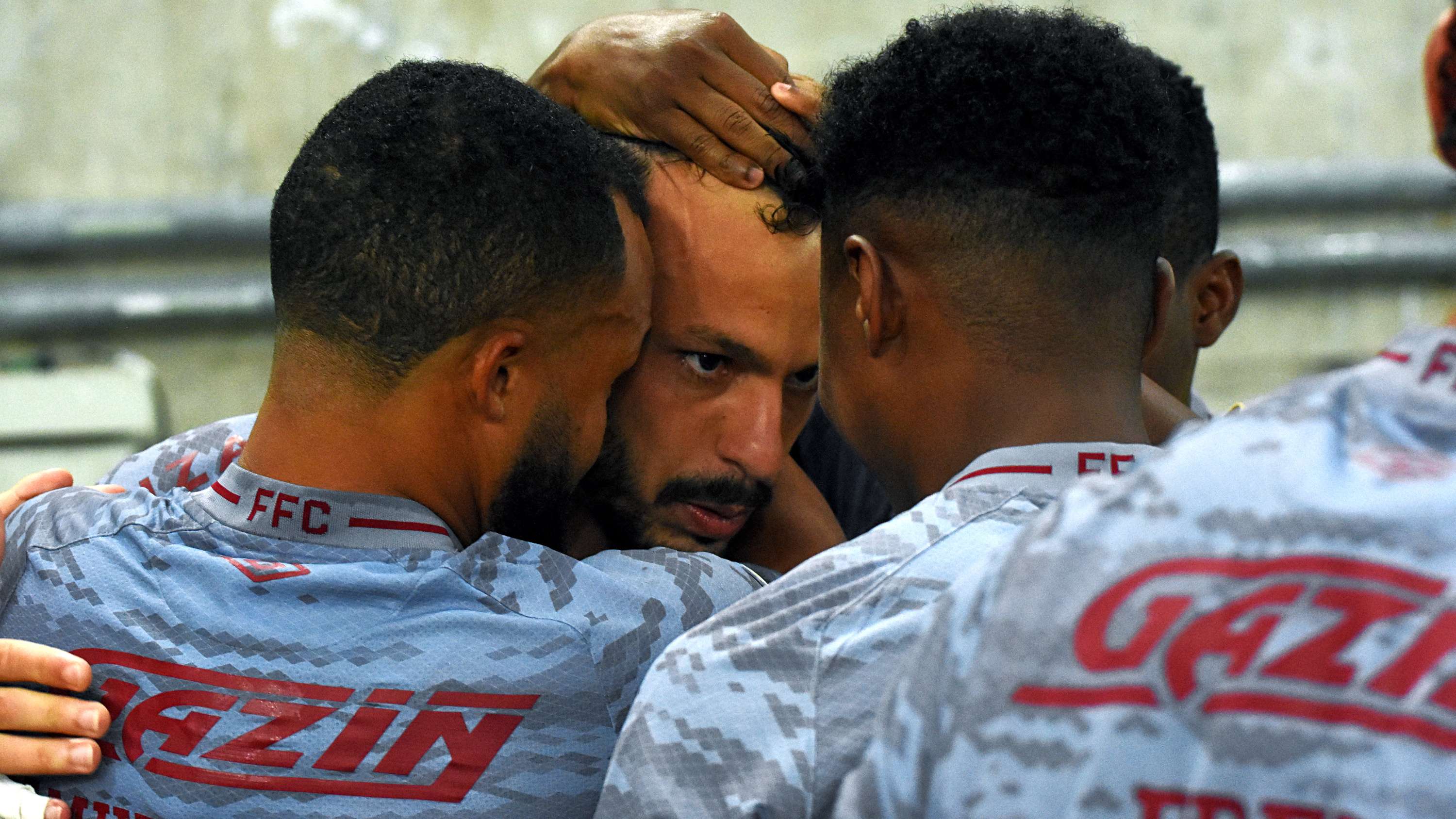 Yago Felipe comemora gol em Fluminense x Palmeiras