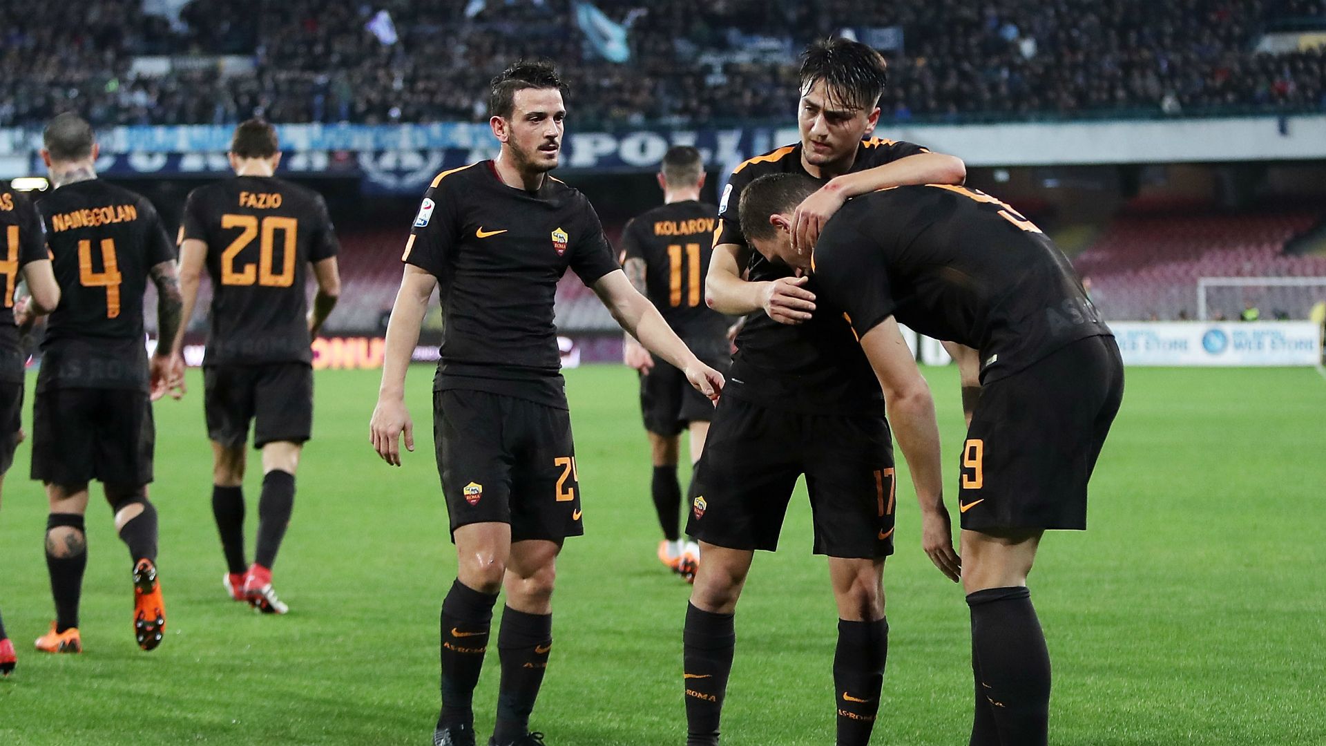 Cengiz Under Edin Dzeko Roma 03032018