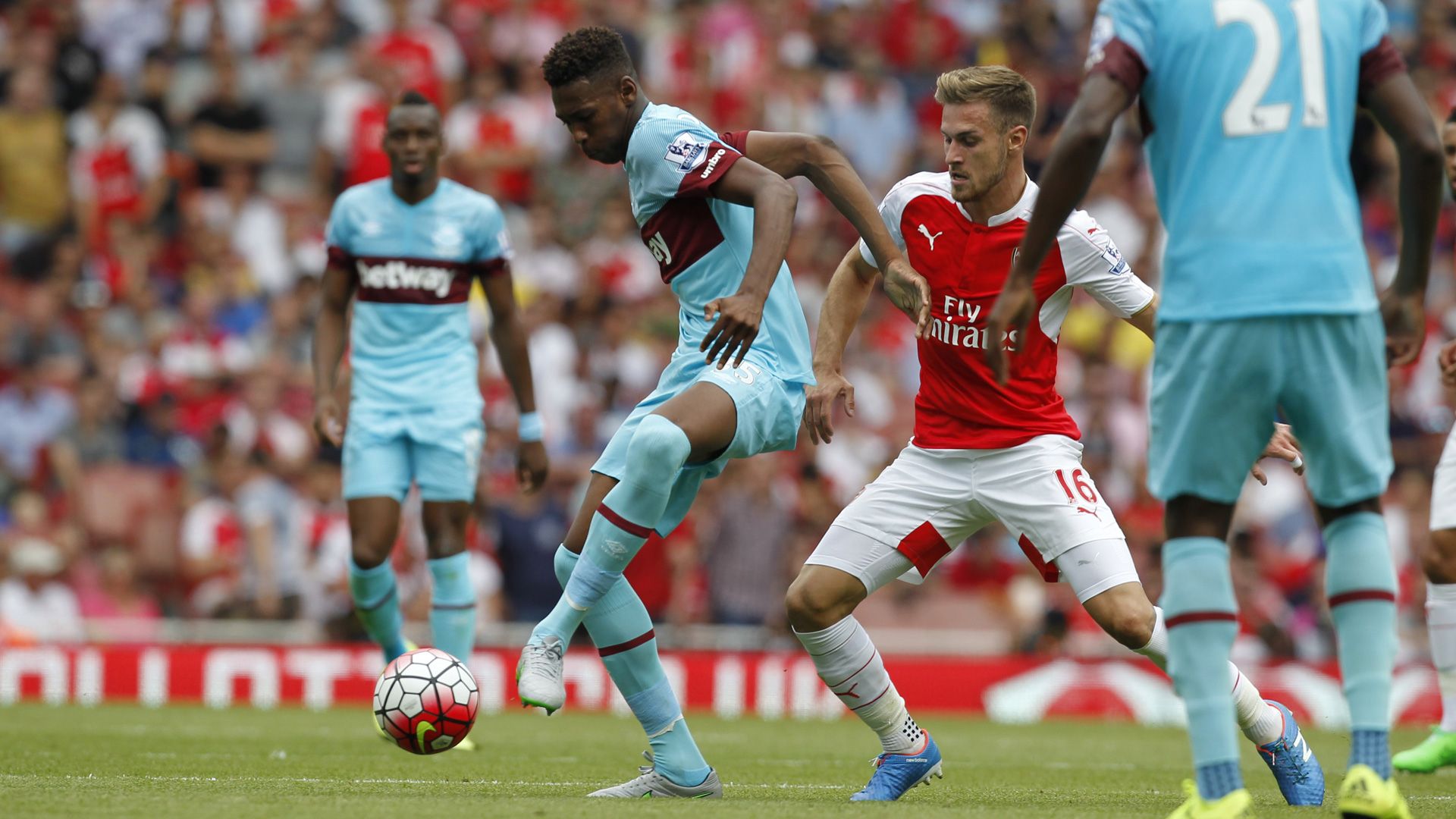 Reece Oxford West Ham Arsenal Premier League 0815