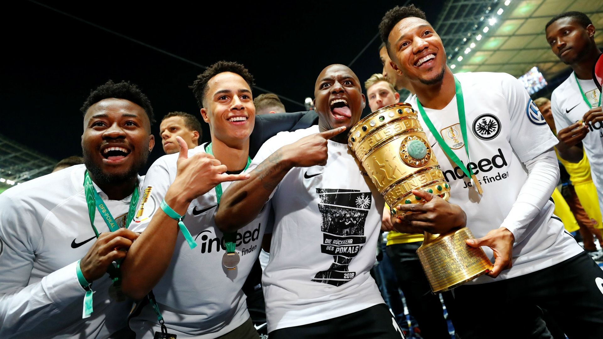 Jetro Willems, Jonathan de Guzman, Eintracht Frankfurt, DFB Pokal 05192018