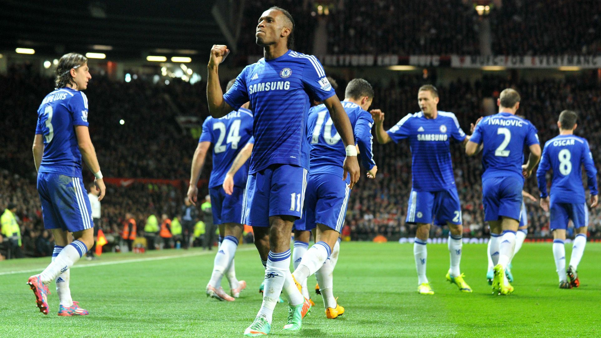 Didier Drogba | Manchester United Chelsea | 26102014