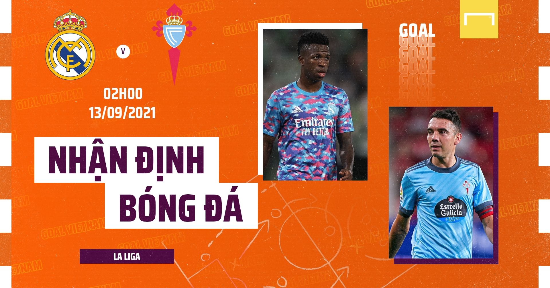 Preview Real Madrid vs Celta Vigo La Liga 2021/22 GFX