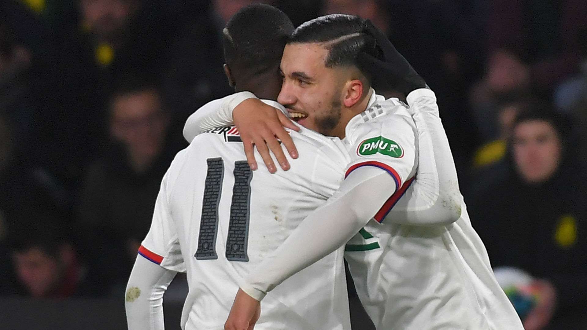 Rayan Cherki Lyon Nantes Coupe de France 18012020