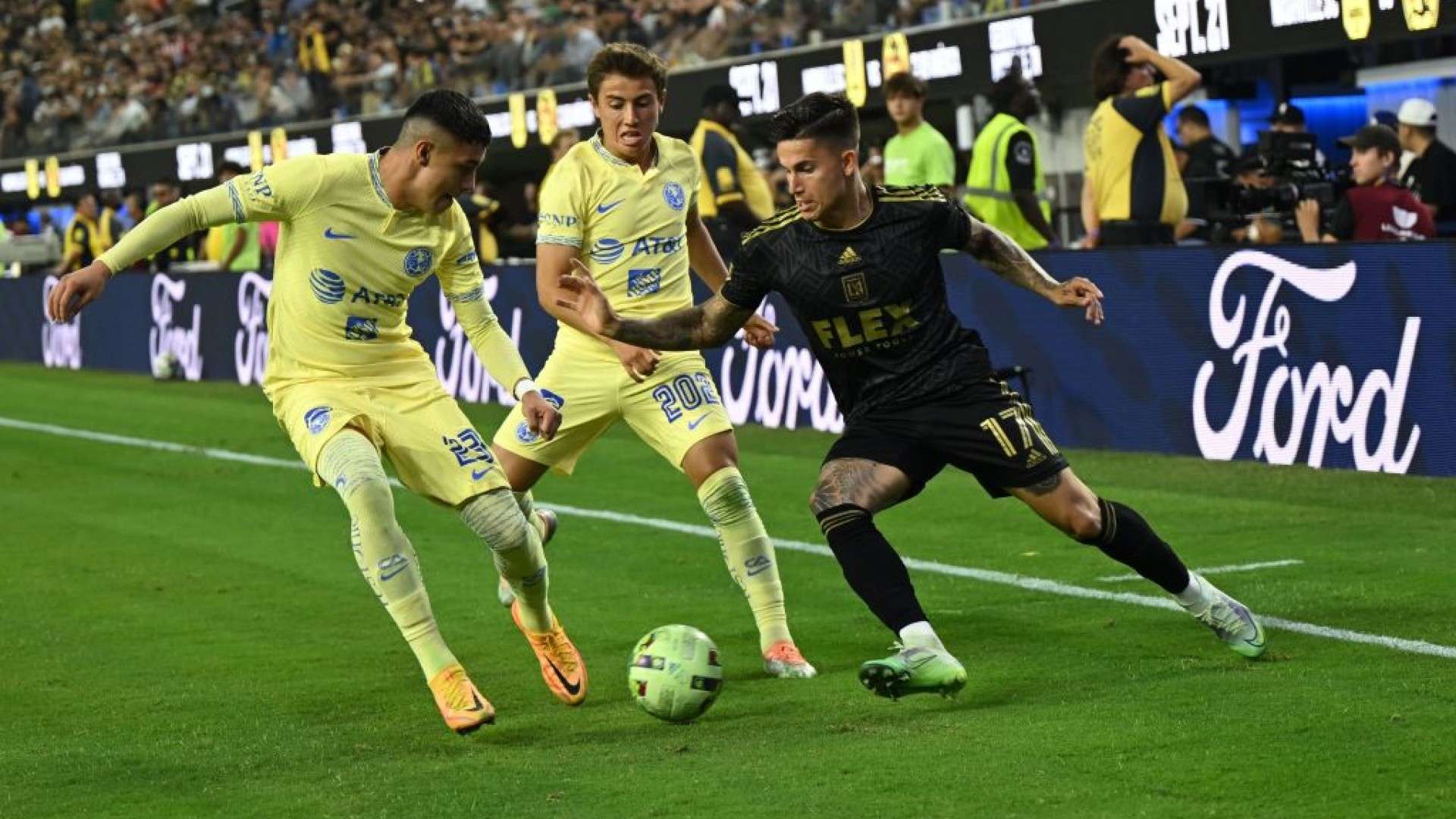 Emilio Lara Iker Moreno LAFC vs América Leagues Cup 2022
