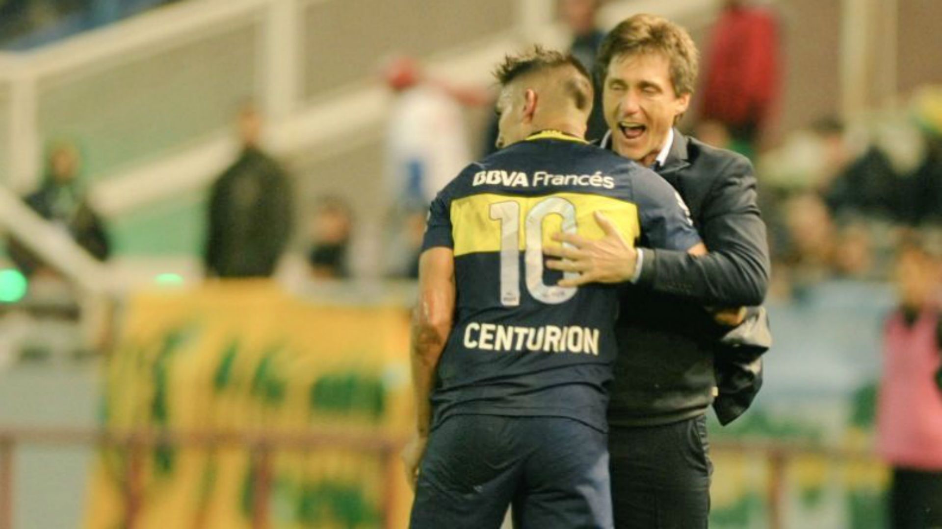 Ricardo Centurion Guillermo Barros Schelotto Boca Juniors Aldosivi