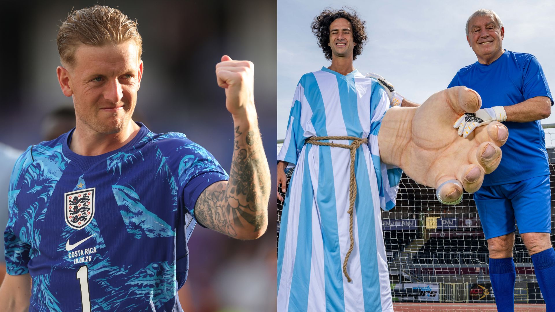 Jordan Pickford Peter Shilton Lynx The Official Makeup