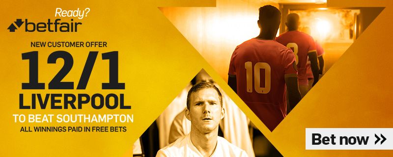 GFX BETFAIR ENHANCED LIVERPOOL 12/1 V SAINTS