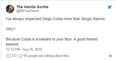 Reaction Costa Ramos