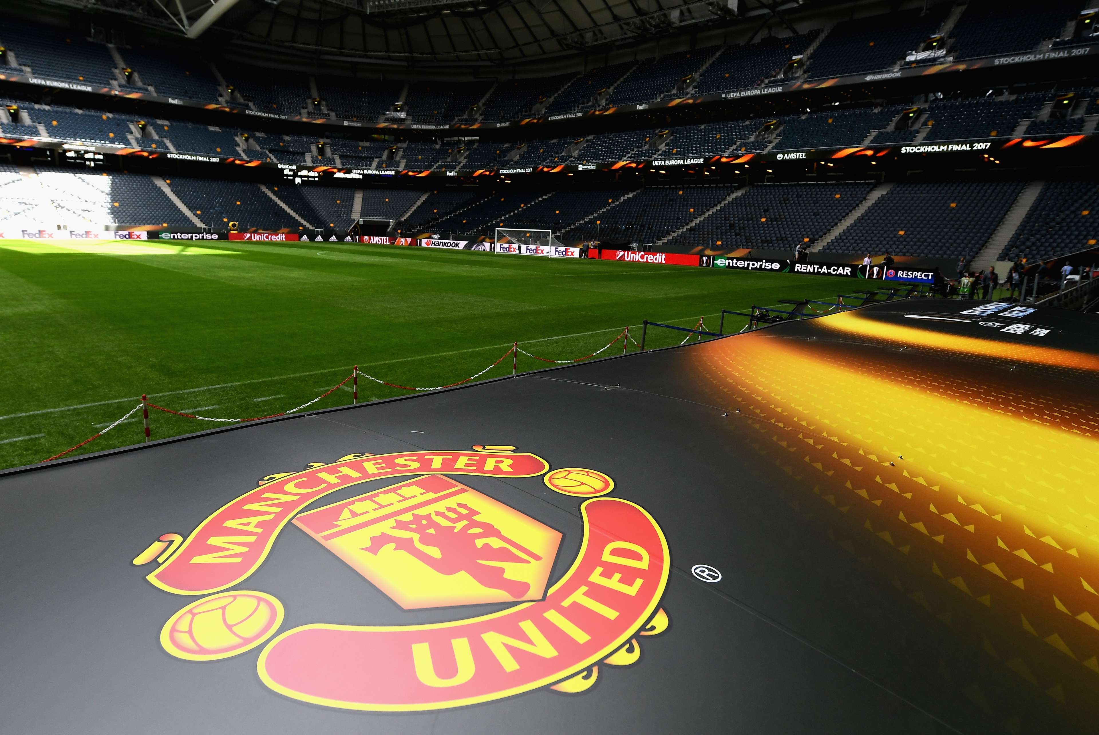 Friends Arena Europa League final Manchester United