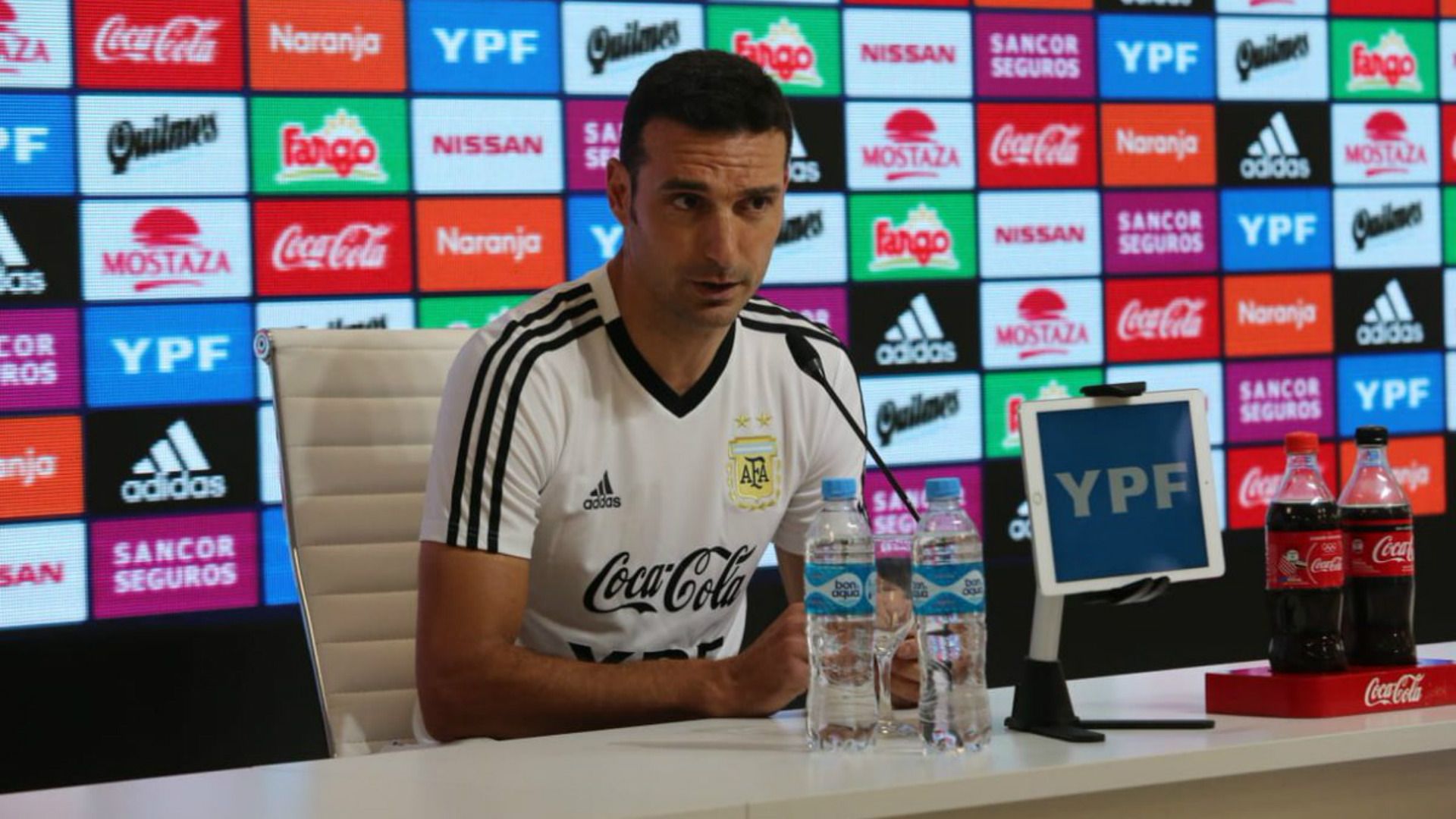 Scaloni Seleccion argentina conferencia de prensa