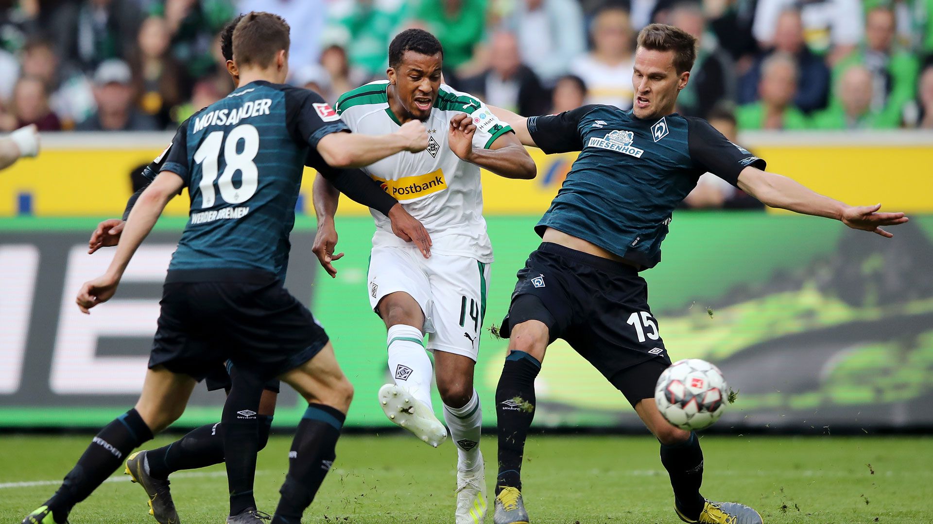 Werder Bremen Borussia Mönchengladbach Bundesliga 07042019