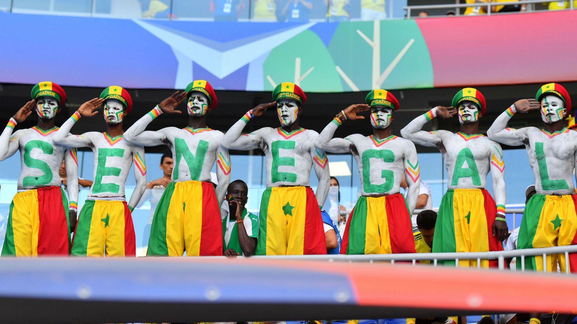 Senegal fans