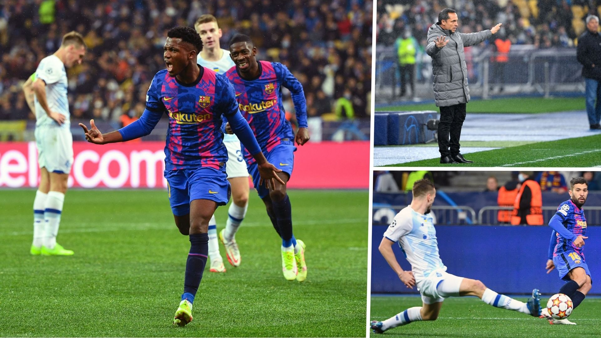 Barcelona Dynamo Kyiv Champions League