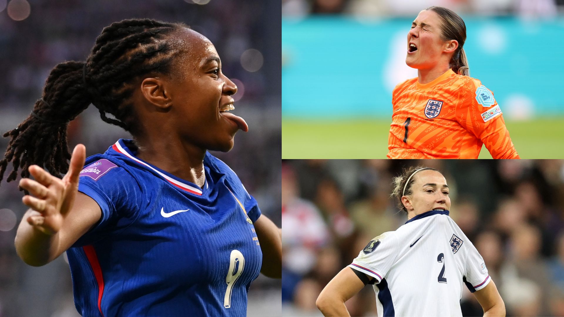 England France women composite