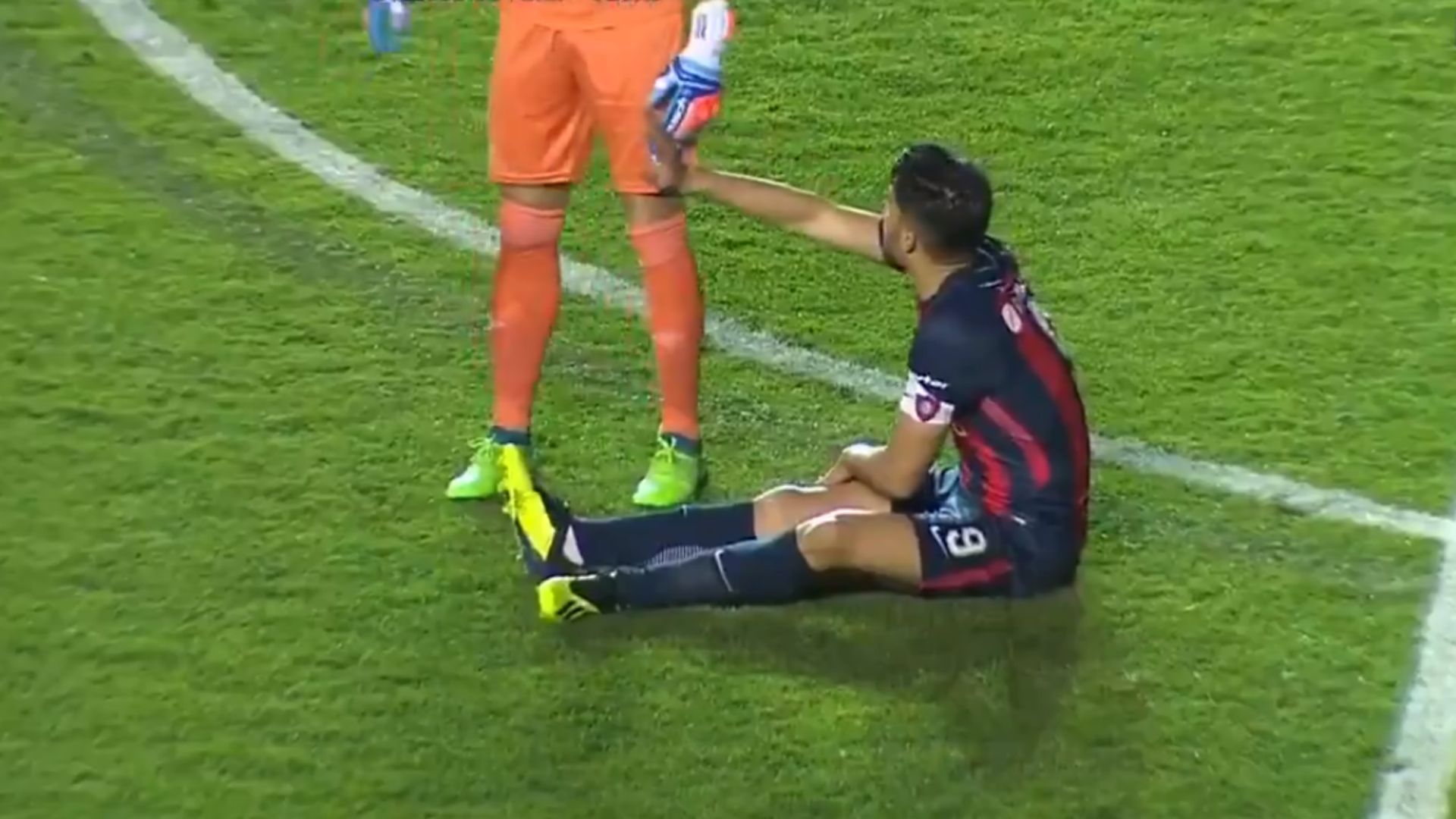 Blandi San Lorenzo Nacional lesion Captura