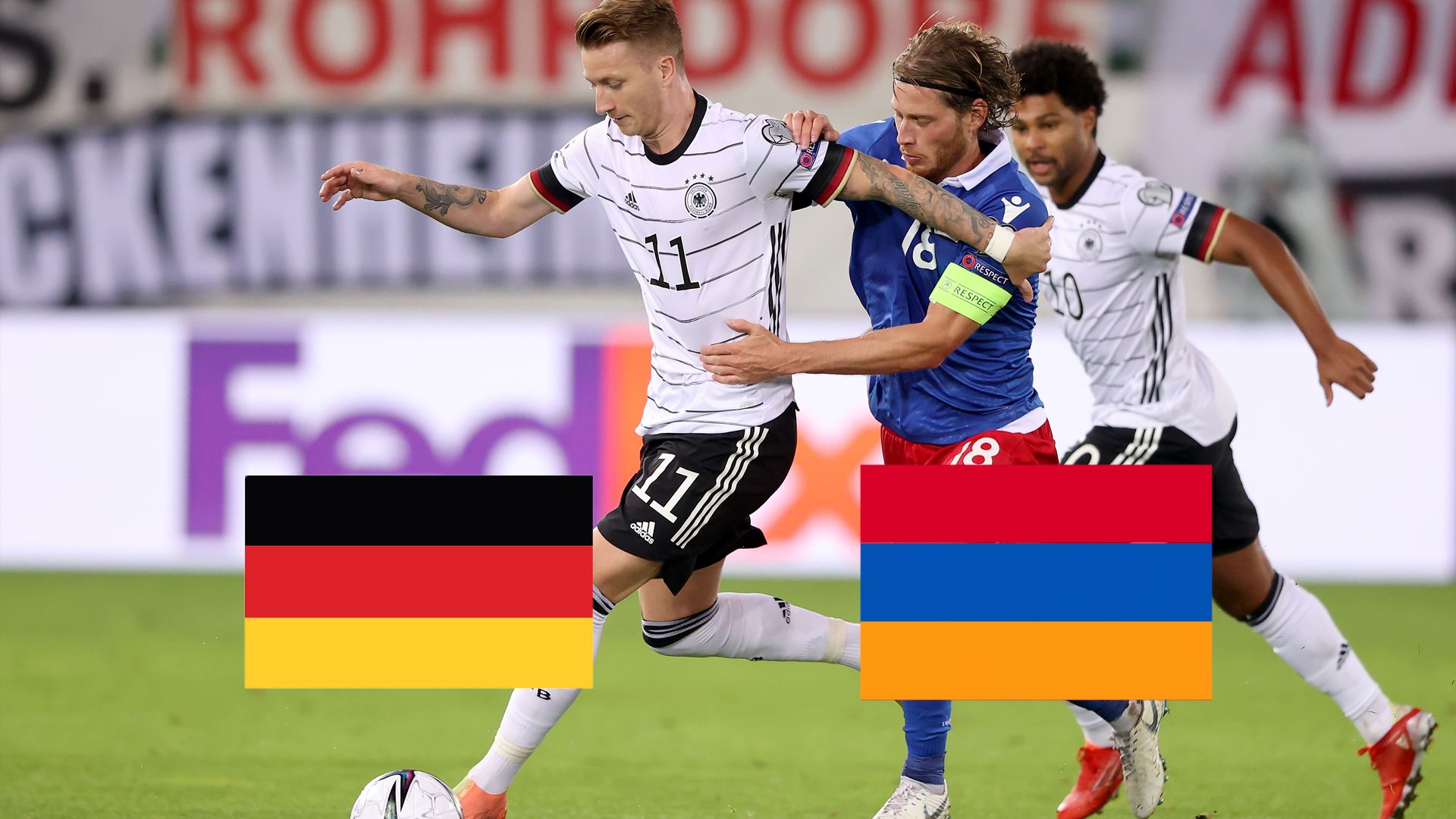 Armenien Deutschland Marco Reus WM Qualifikation 2022 TV LIVE-STREAM heute gfx