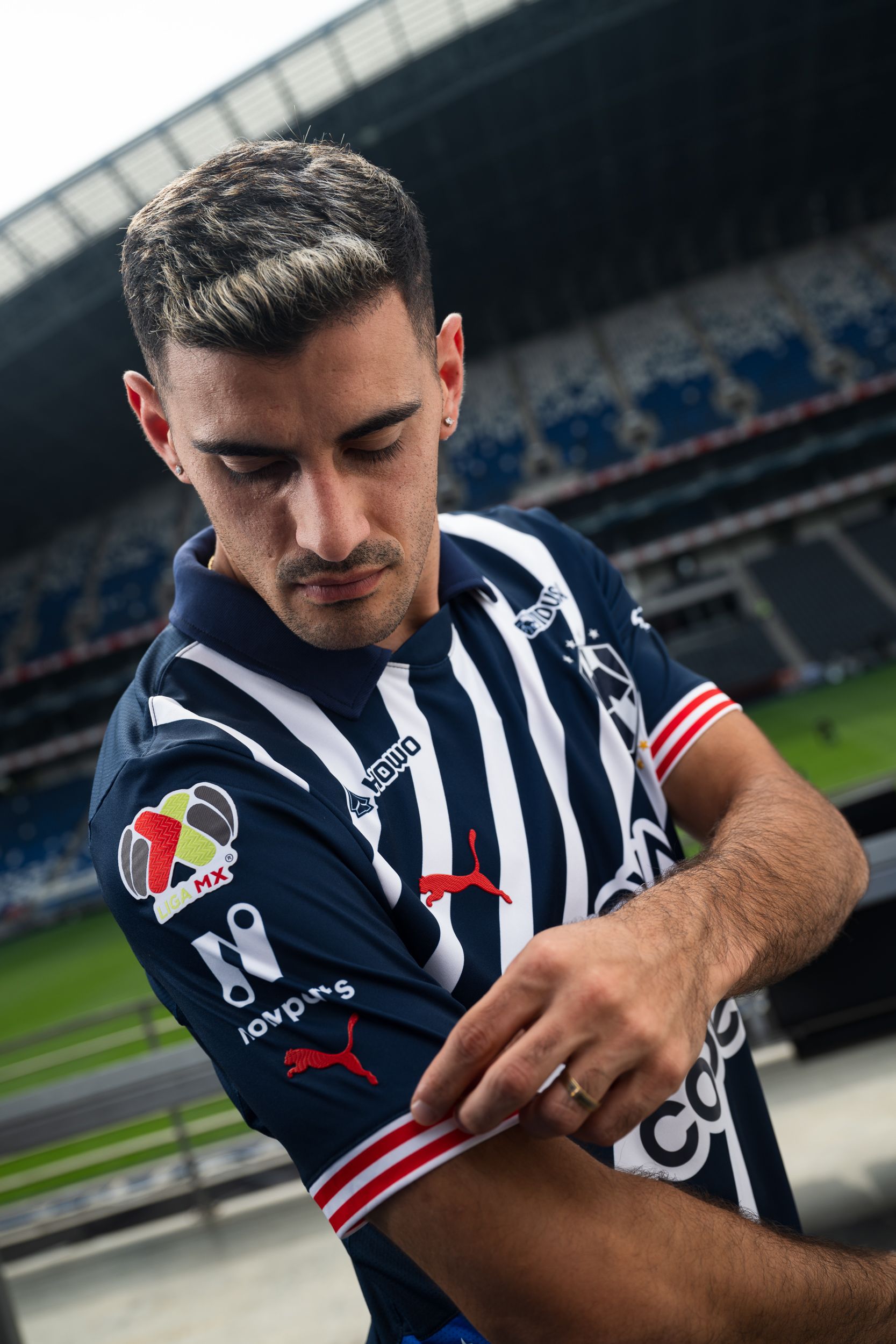 Germán Berterame camiseta Leagues Cup 2024 Monterrey