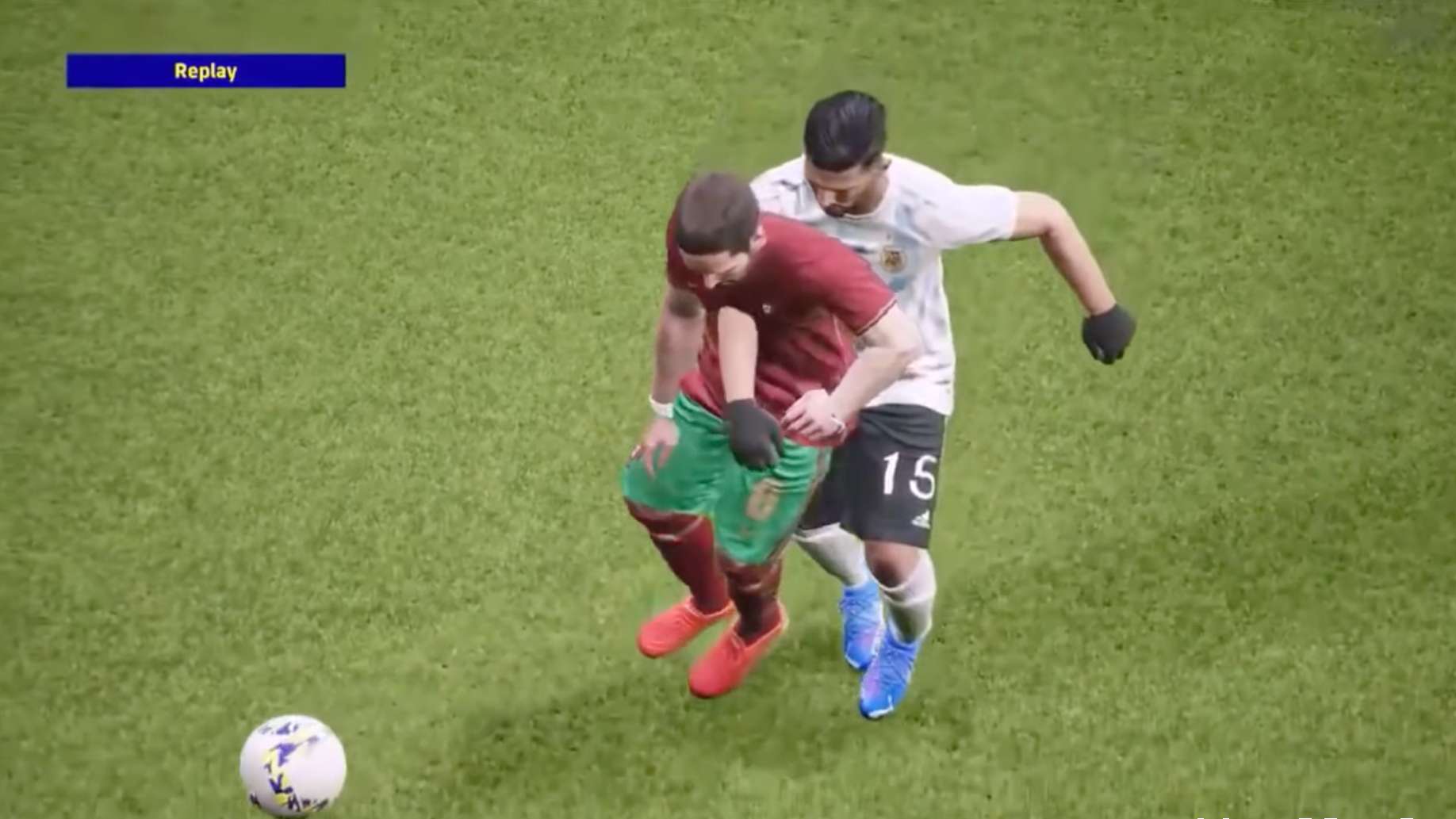 eFootball 2022 body glitch