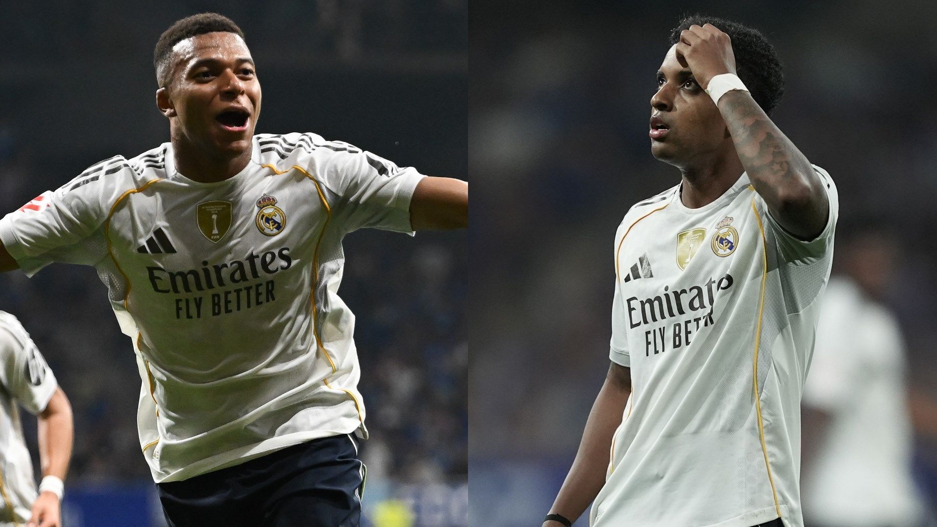 Mbappe Rodrygo Real Madrid GFX