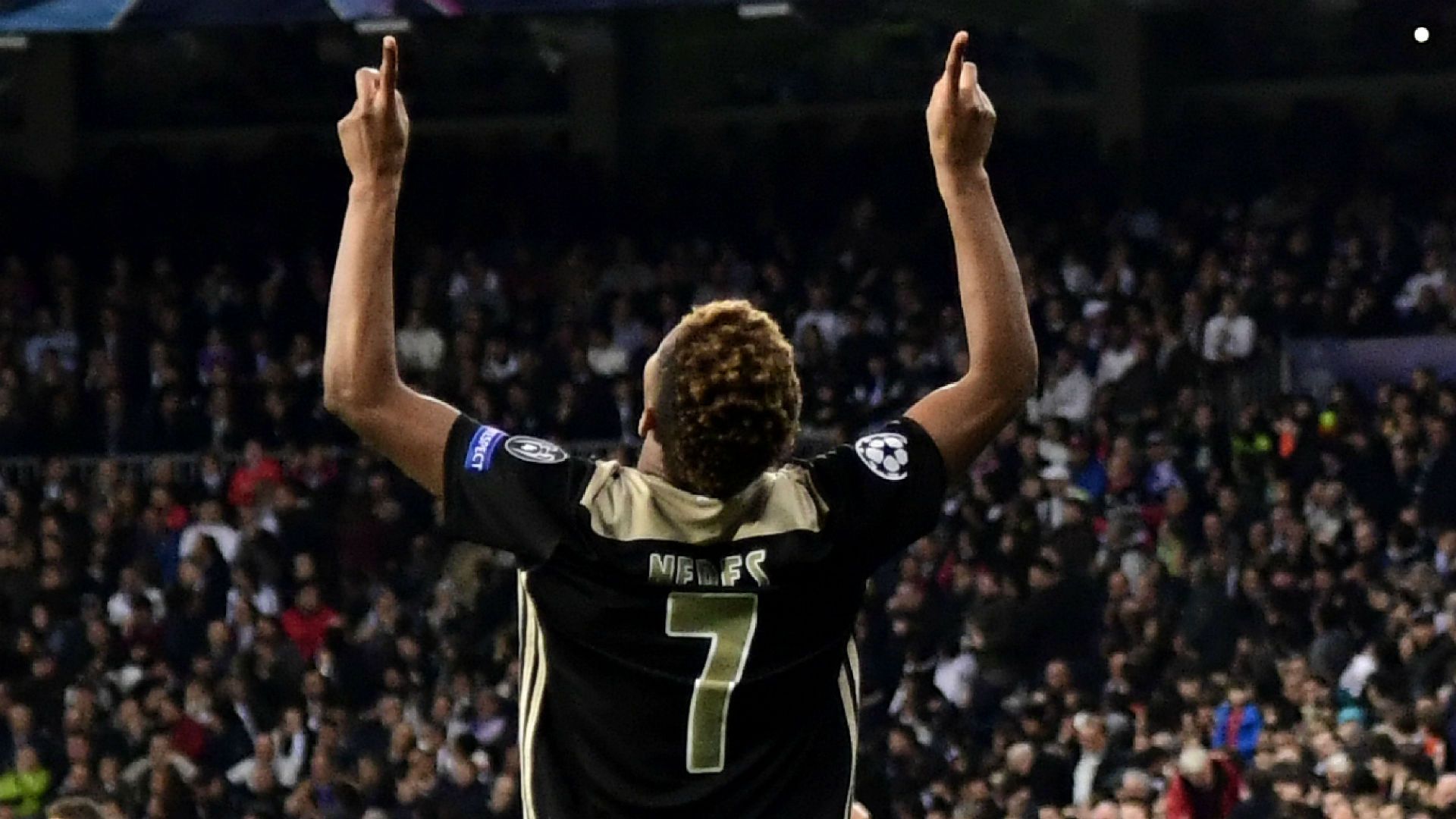 David Neres Ajax Real Madrid Champions League 08 03 2019