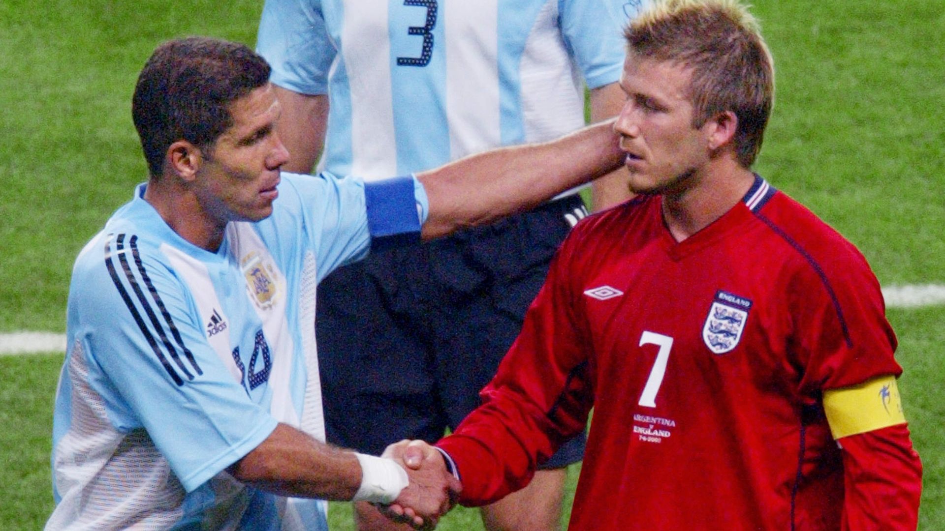 Beckham Simeone England Argentina 2002