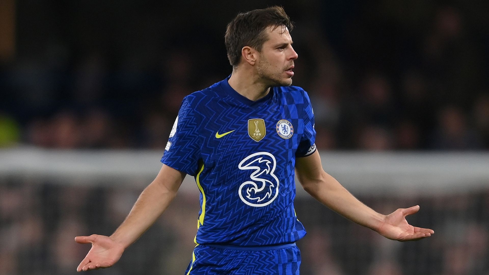 Cesar Azpilicueta Chelsea Arsenal Premier League 2021-22