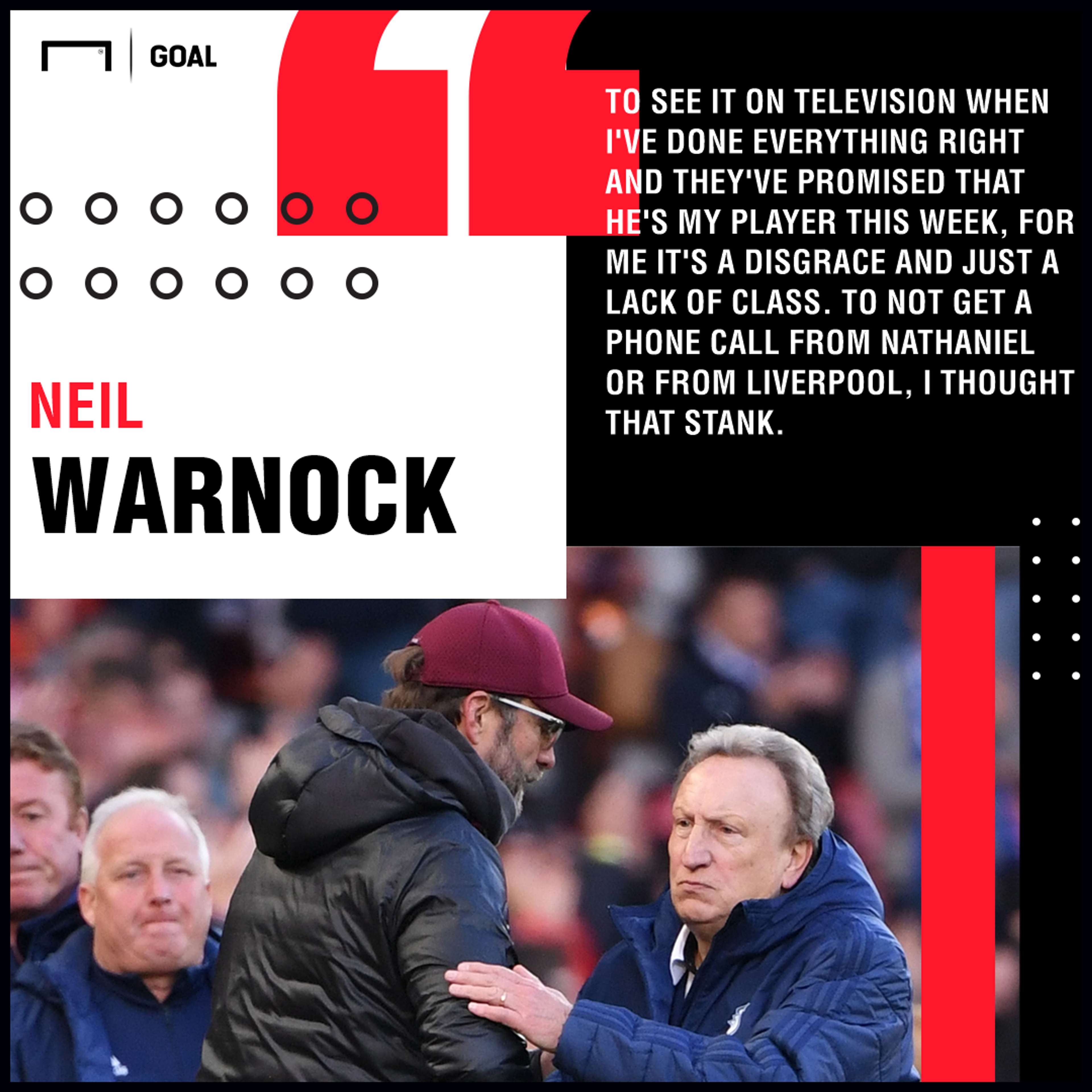 Neil Warnock Liverpool Clyne PS