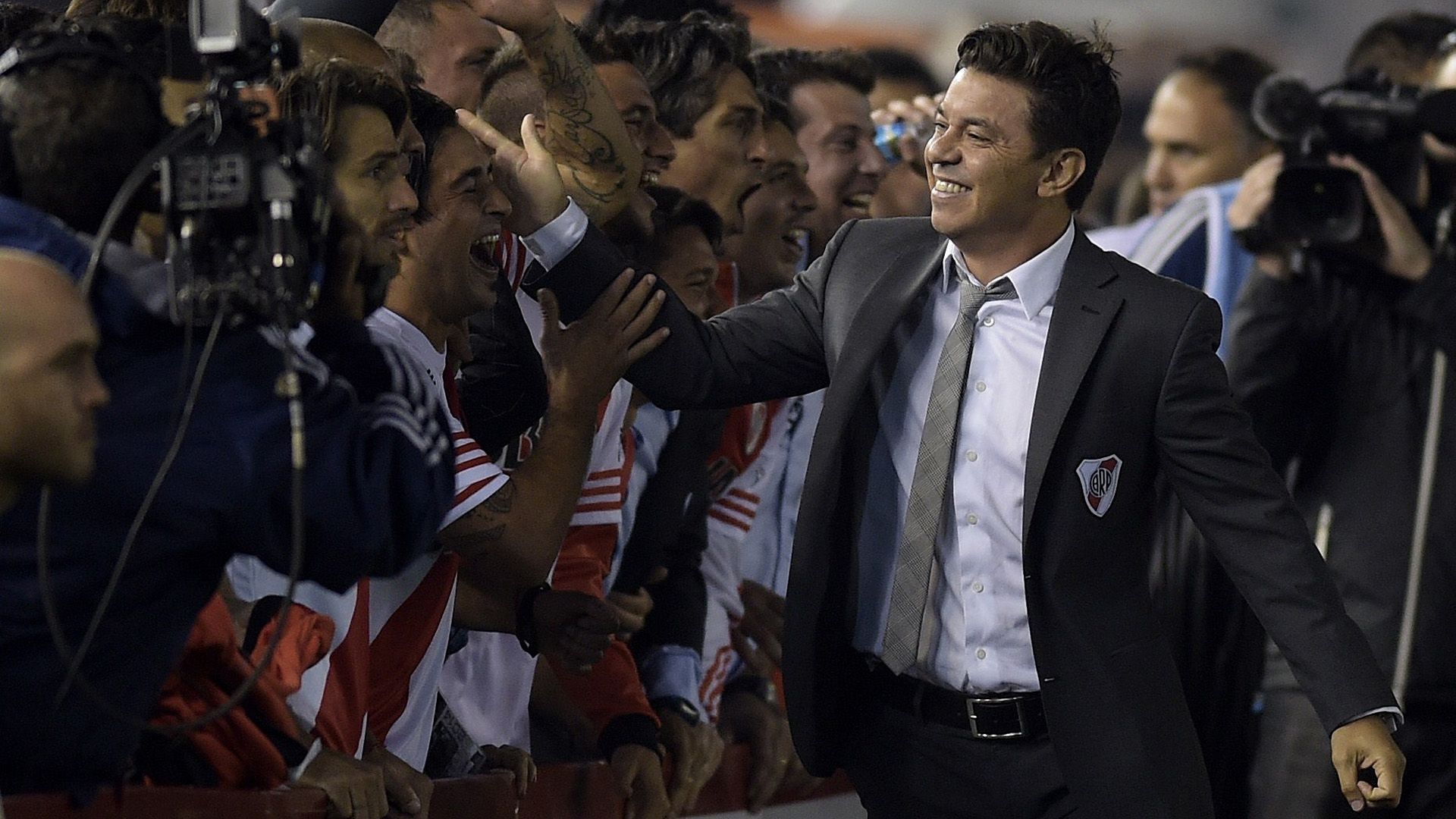 Marcelo Gallardo Copa Sudamericana River Plate Atletico Nacional