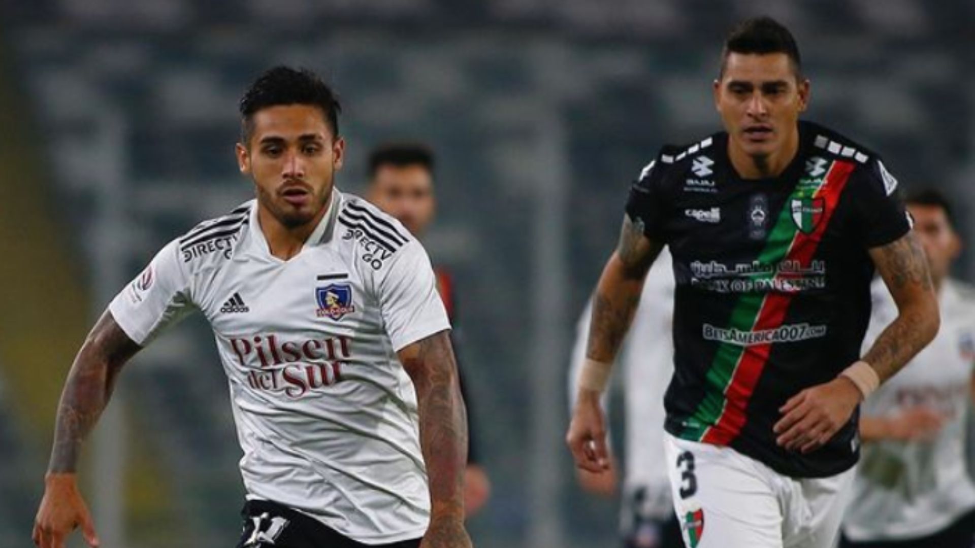 080521 Colo Colo Palestino Marcos Bolados y Bruno Romo