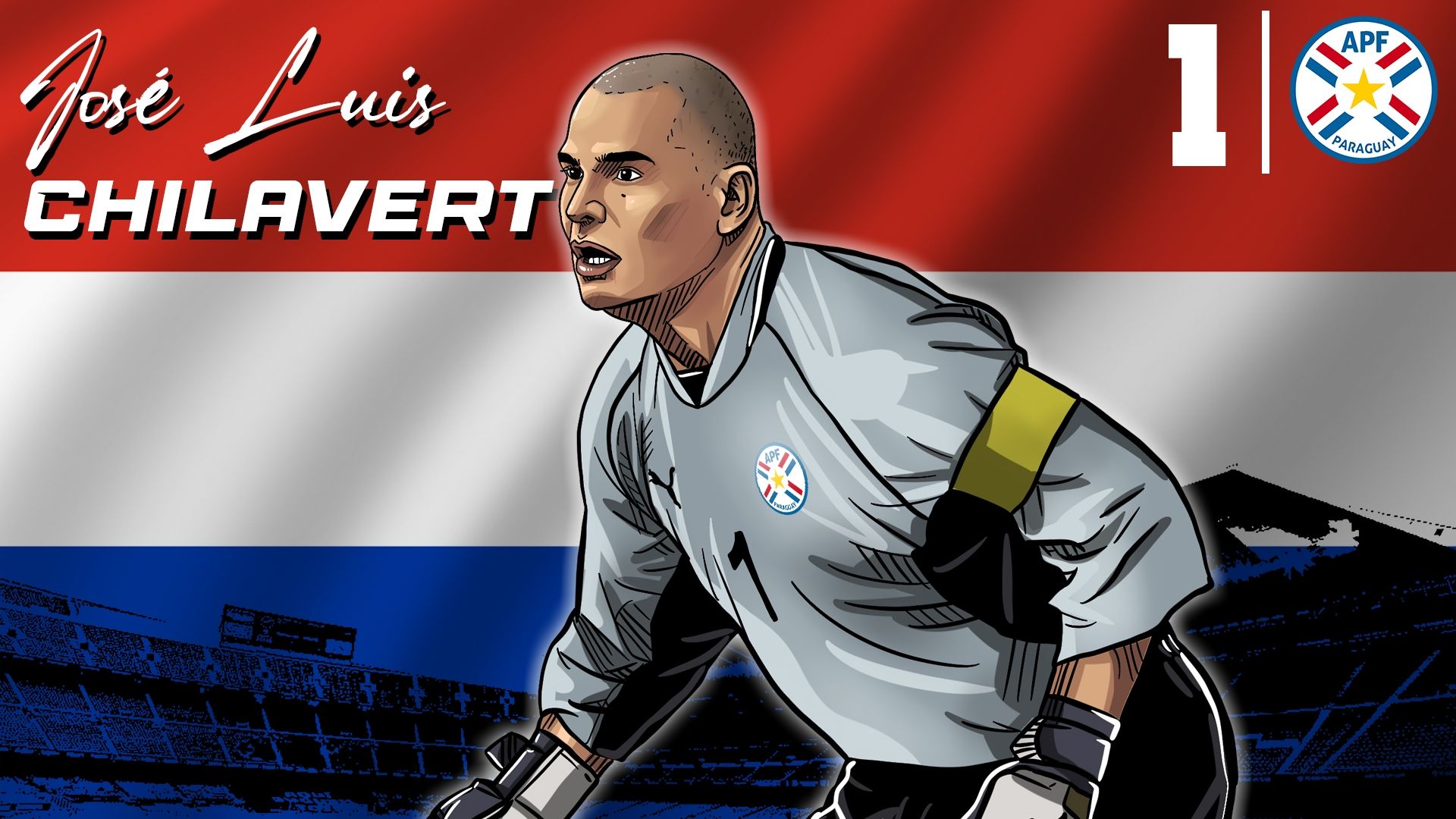Jose Luis Chilavert Paraguay Cult Hero HIC 16:9