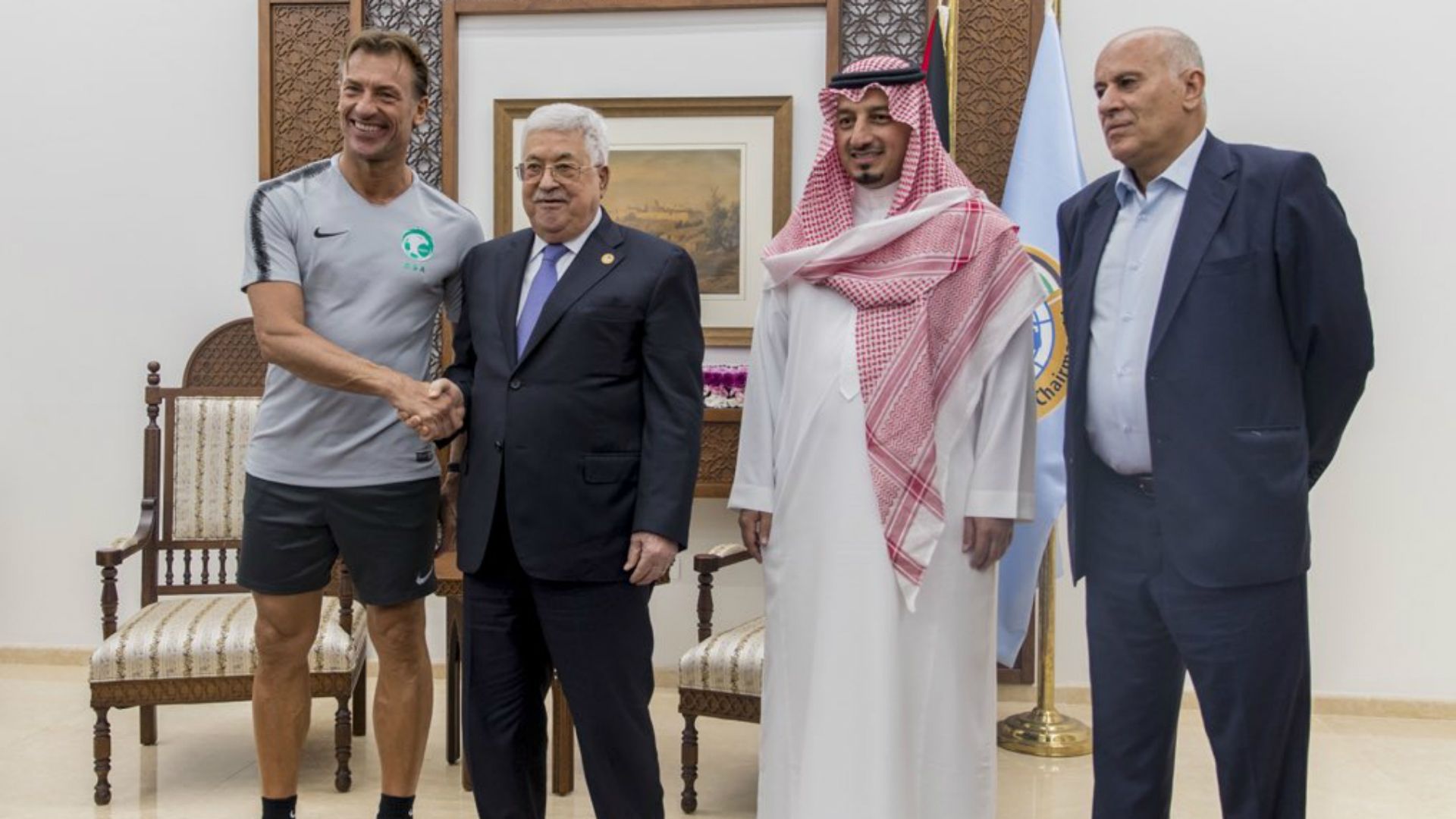 منتخب السعودية في فلسطين تصفيات آسيا لكأس العالم