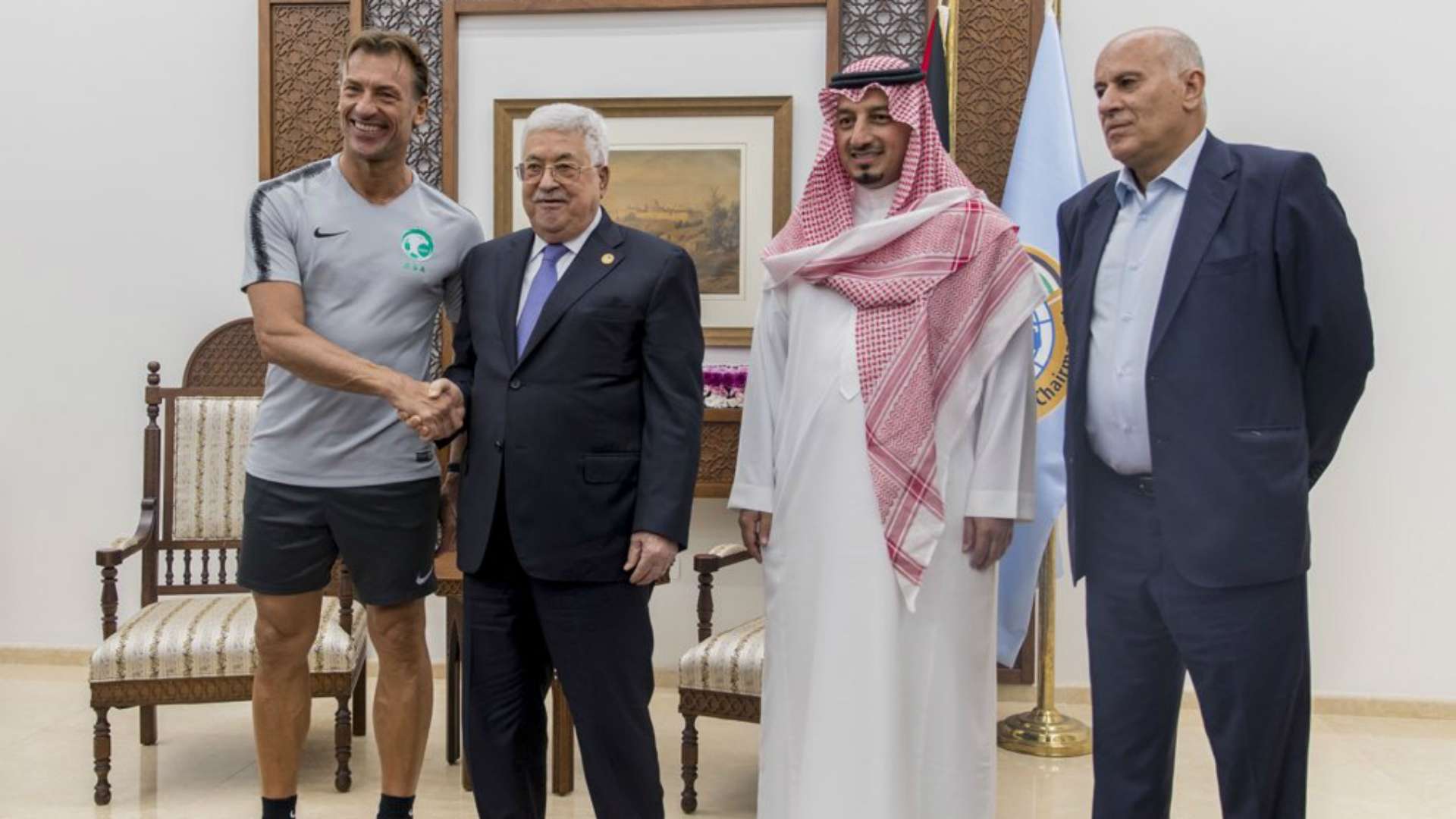 منتخب السعودية في فلسطين تصفيات آسيا لكأس العالم