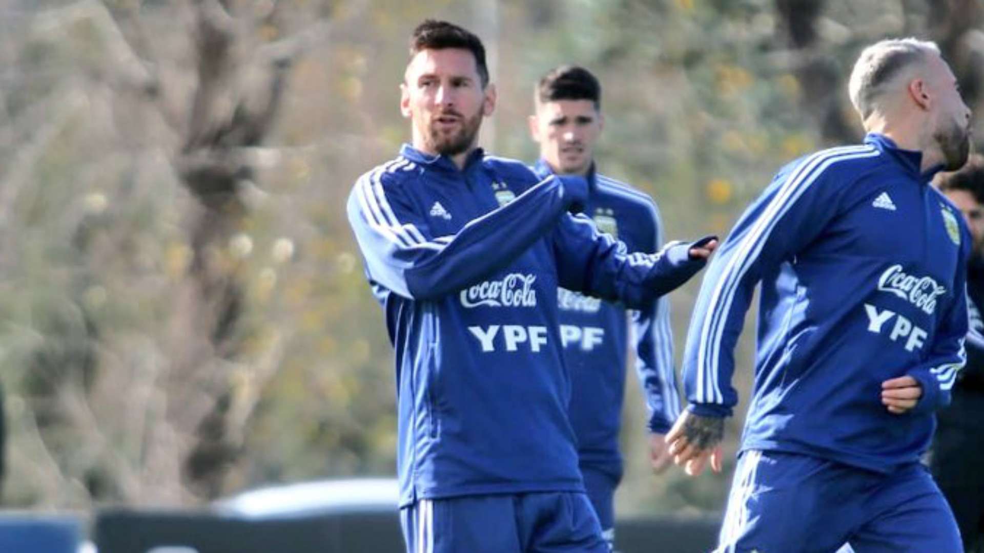 Messi Argentina entrenamiento 29052019