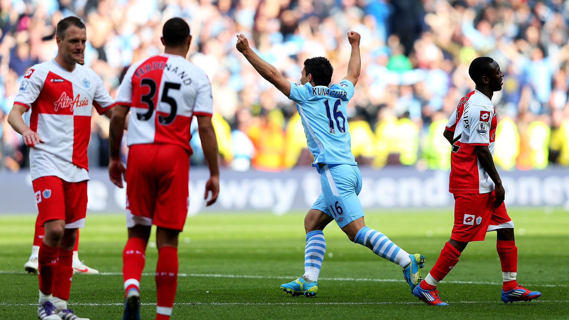 Sergio Aguero Manchester City 2012