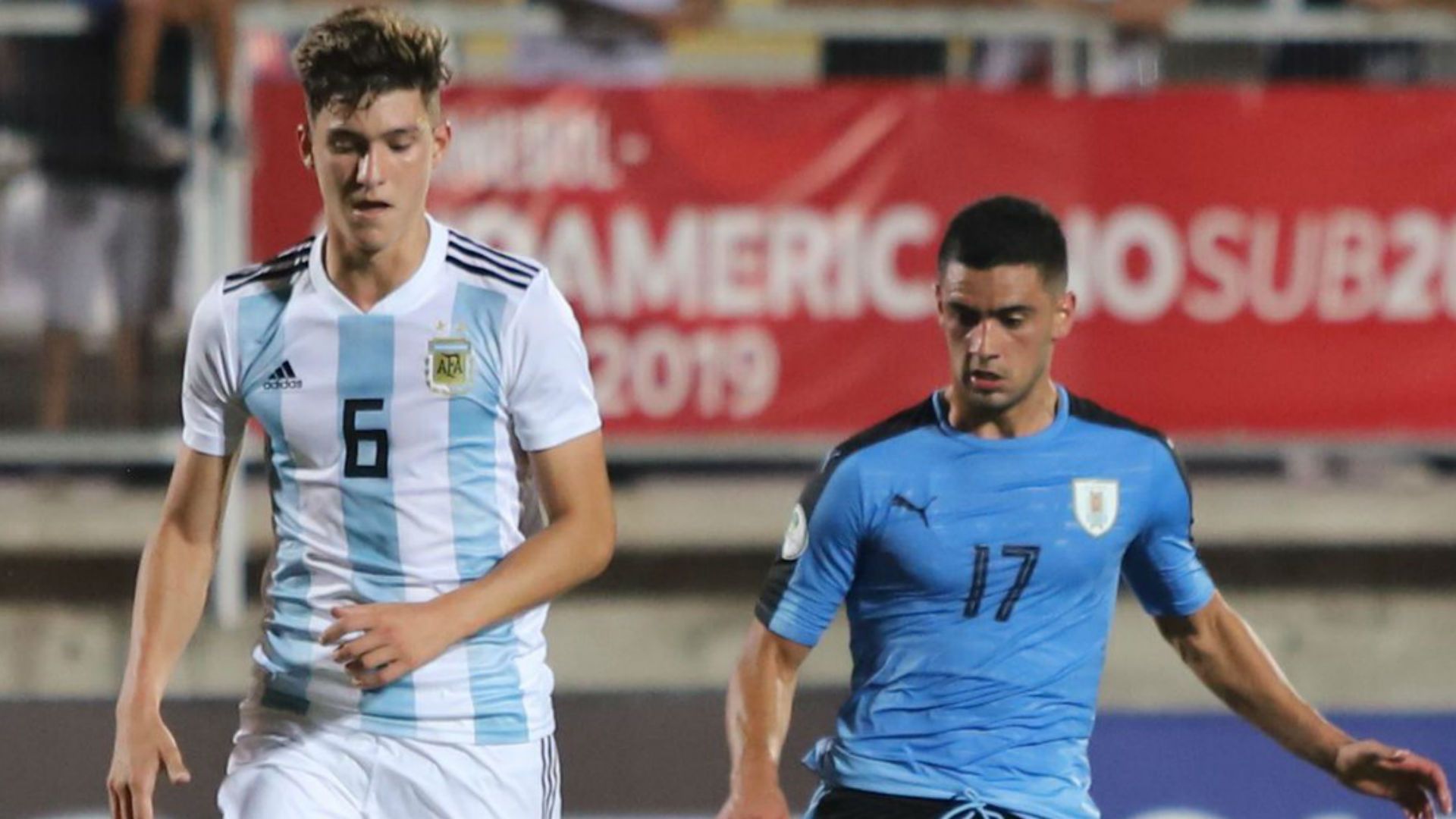 Moreno Argentina Uruguay Sudamericano Sub 20 24012019